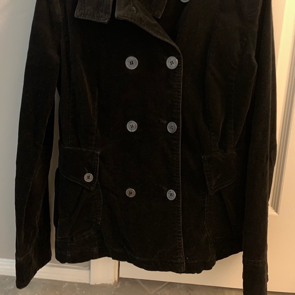 MANGO (MNG) Double Breasted Velvet Jacket - Picture 2 of 3